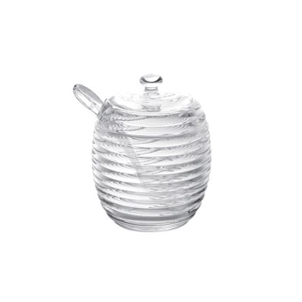 Açucareiro Com Colher e Tampa Lyor Colméia 210 Ml Açucareiro Com Colher e Tampa Lyor Colméia 210 Ml