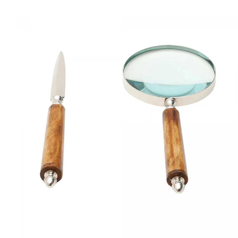 Abridor de Carta e Lupa Wolff Delhi 29 X 15 M