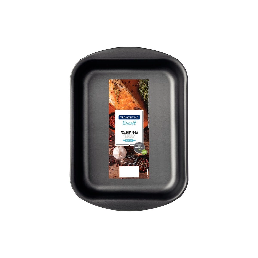 Assadeira Funda Tramontina Brasil 22 Cm Assadeira Funda Tramontina Brasil 22 Cm