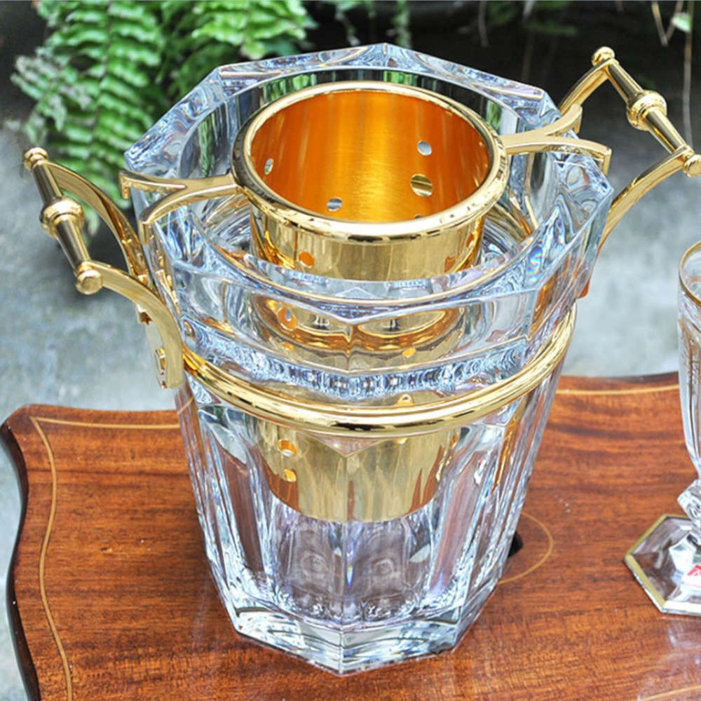Balde Para Champanhe Em Cristal Harcourt
