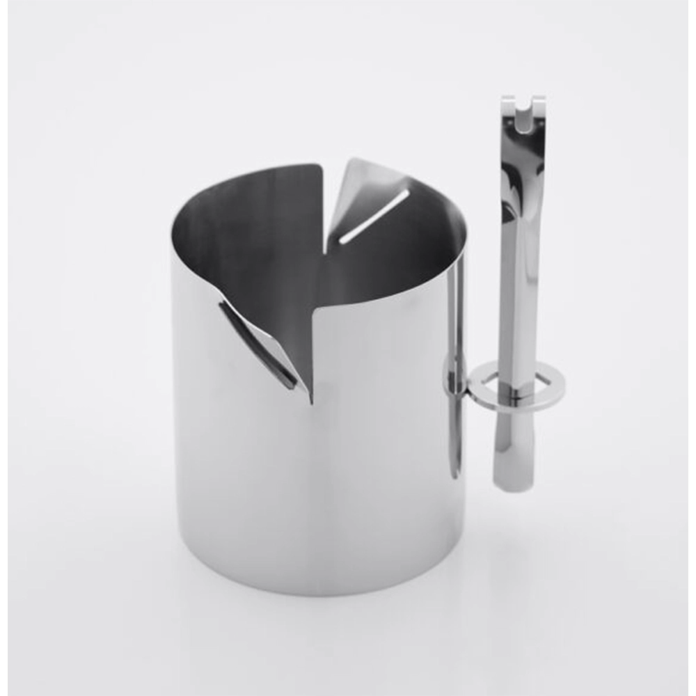 Balde Para Gelo Com Pinça Riva Ritratto Aço Inox 750 Ml Balde Para Gelo Com Pinça Riva Ritratto Aço Inox 750 Ml