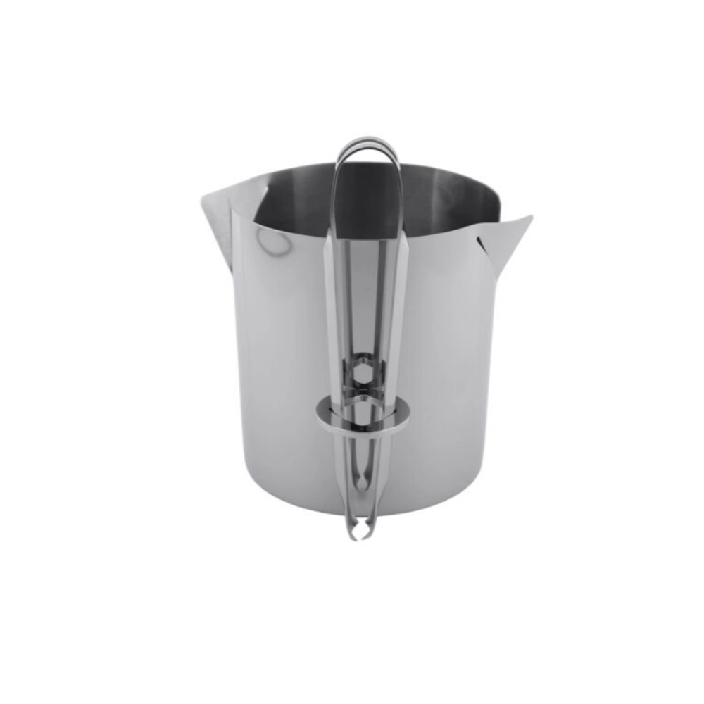 Balde Para Gelo Com Pinça Riva Ritratto Aço Inox 750 Ml Balde Para Gelo Com Pinça Riva Ritratto Aço Inox 750 Ml