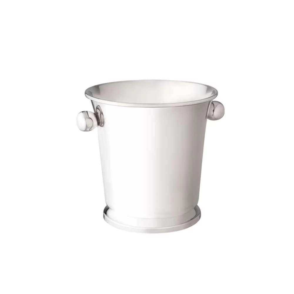 Balde Para Gelo Redondo Silverlux Liso 15 X 15 Cm Balde Para Gelo Redondo Silverlux Liso 15 X 15 Cm