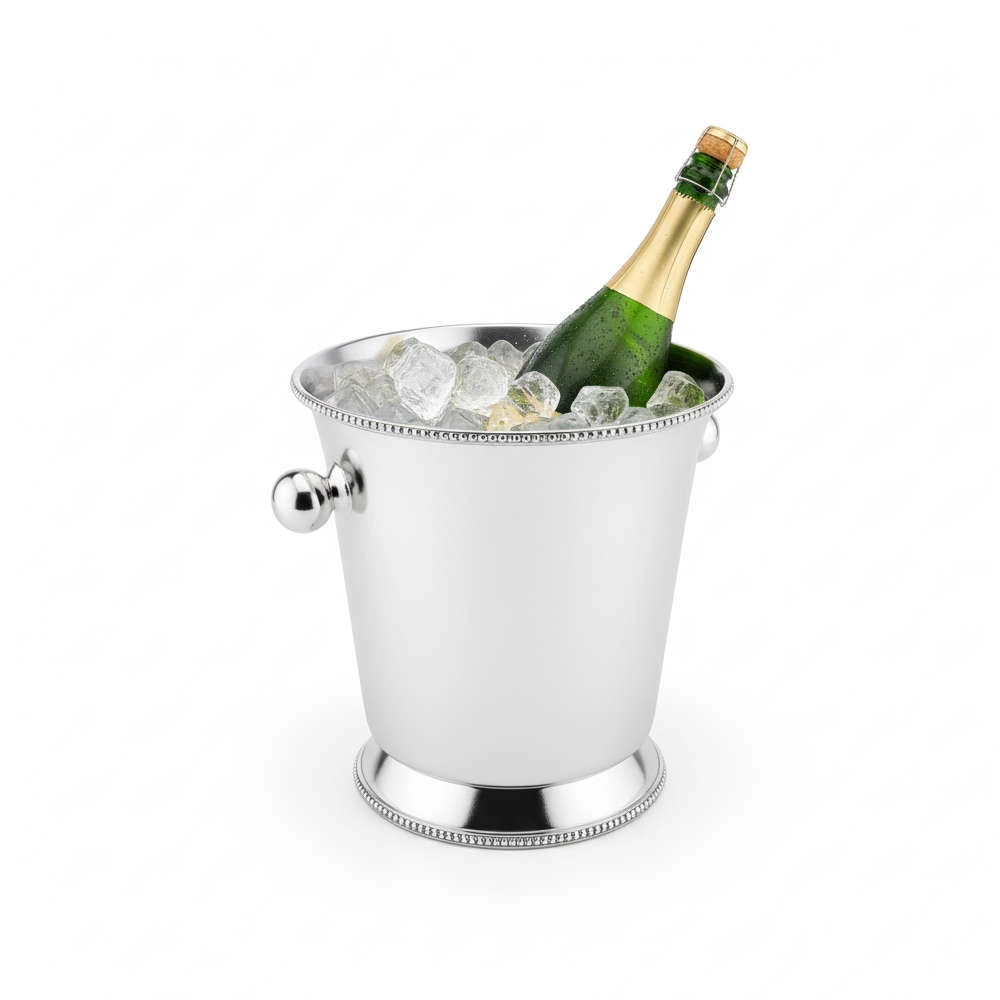 Balde Para Gelo Silverlux Pérola 15 X 15,5 Cm Balde Para Gelo Silverlux Pérola 15 X 15,5 Cm