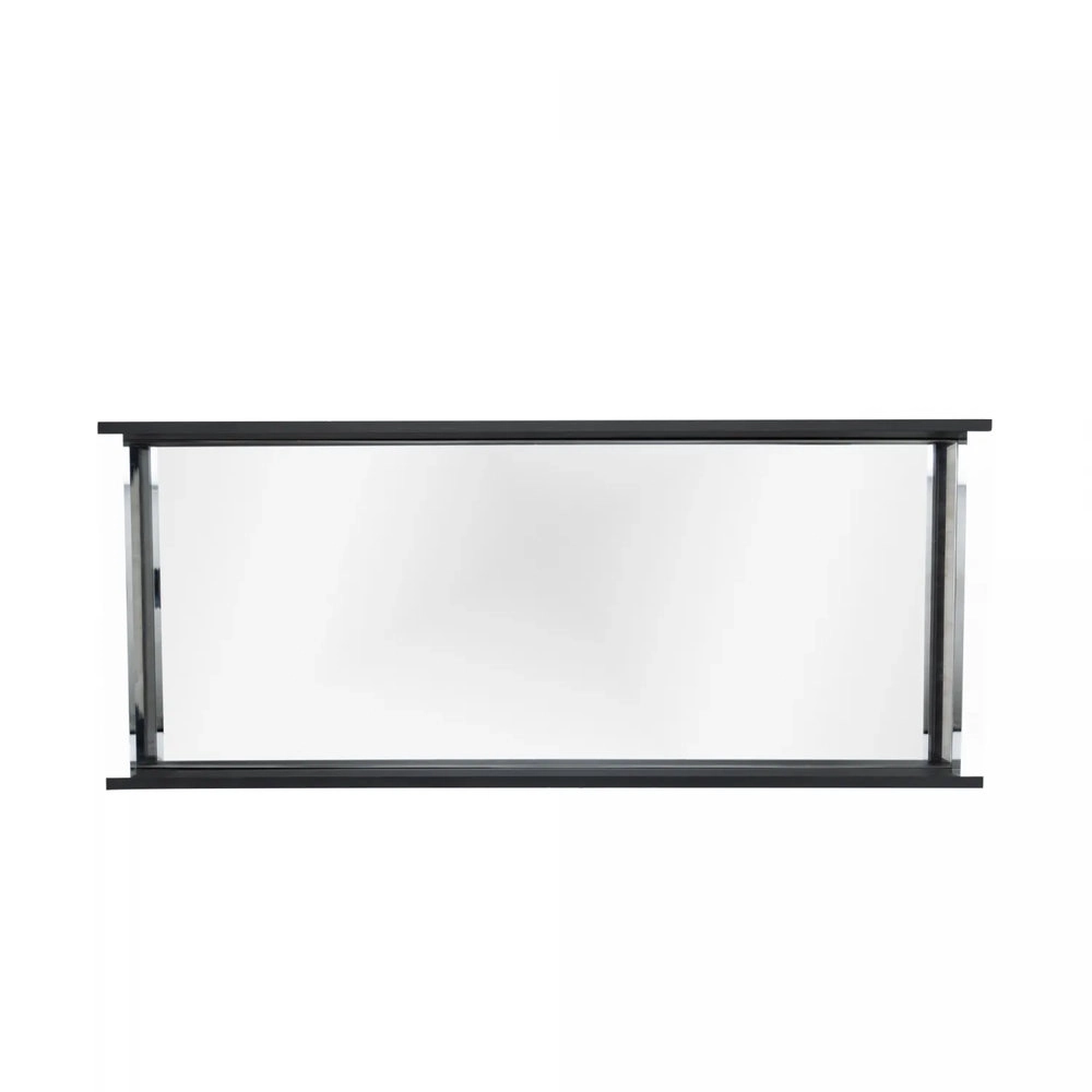 Bandeja Com Espelho Woodart Naturals Black 40 X 30 X 5 Cm Bandeja Com Espelho Woodart Naturals Black 40 X 30 X 5 Cm