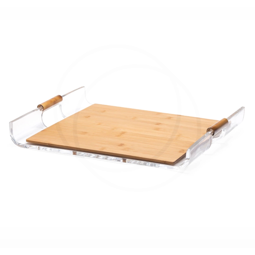 Bandeja de Serviço Onom Bamboo Grande Alê Florêncio 5,5 X 40 X 45 Cm Bandeja de Serviço Onom Bamboo Grande Alê Florêncio 5,5 X 40 X 45 Cm