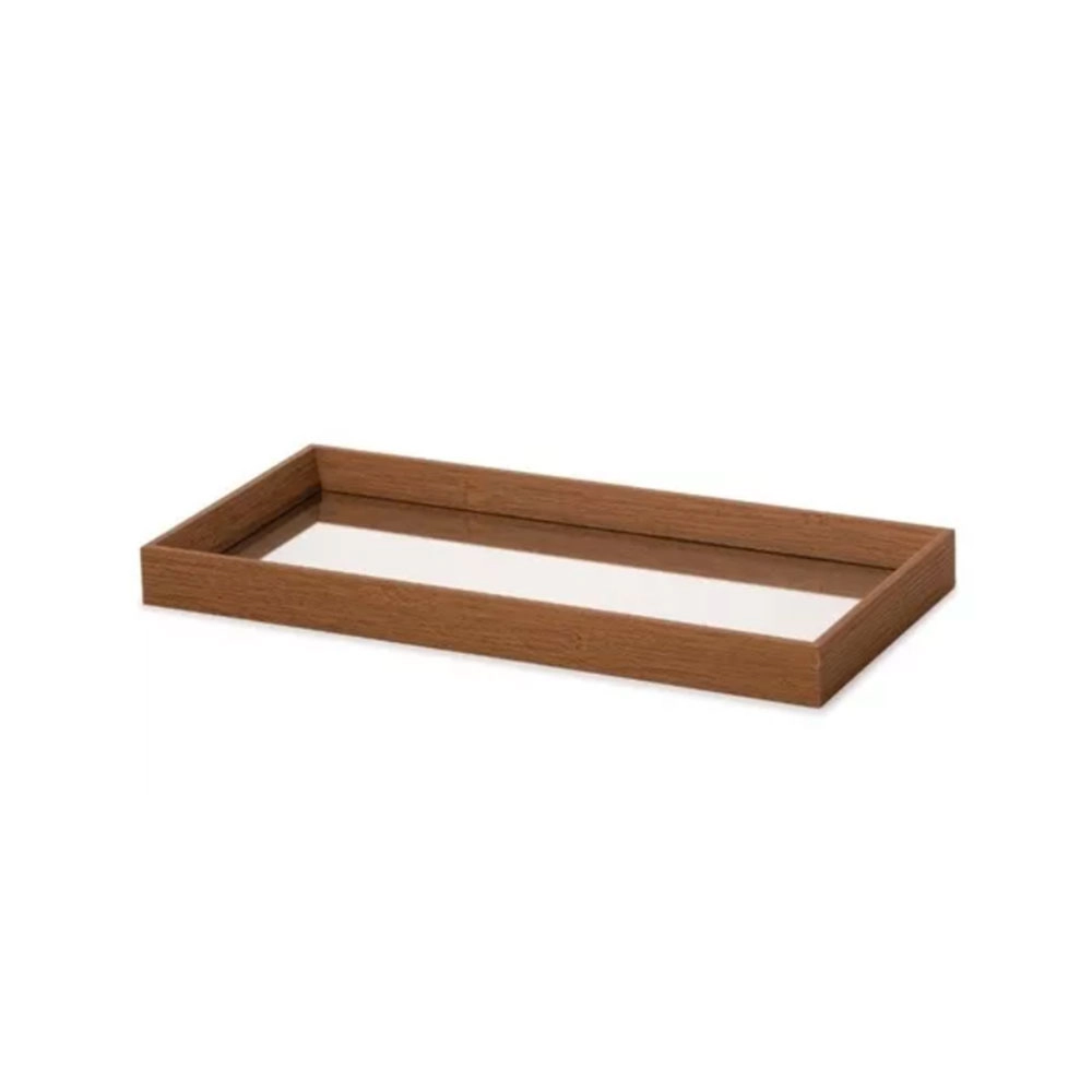 Bandeja Mdf Com Espelho Mart 3 X 38 X 18,5 Cm Bandeja Mdf Com Espelho Mart 3 X 38 X 18,5 Cm