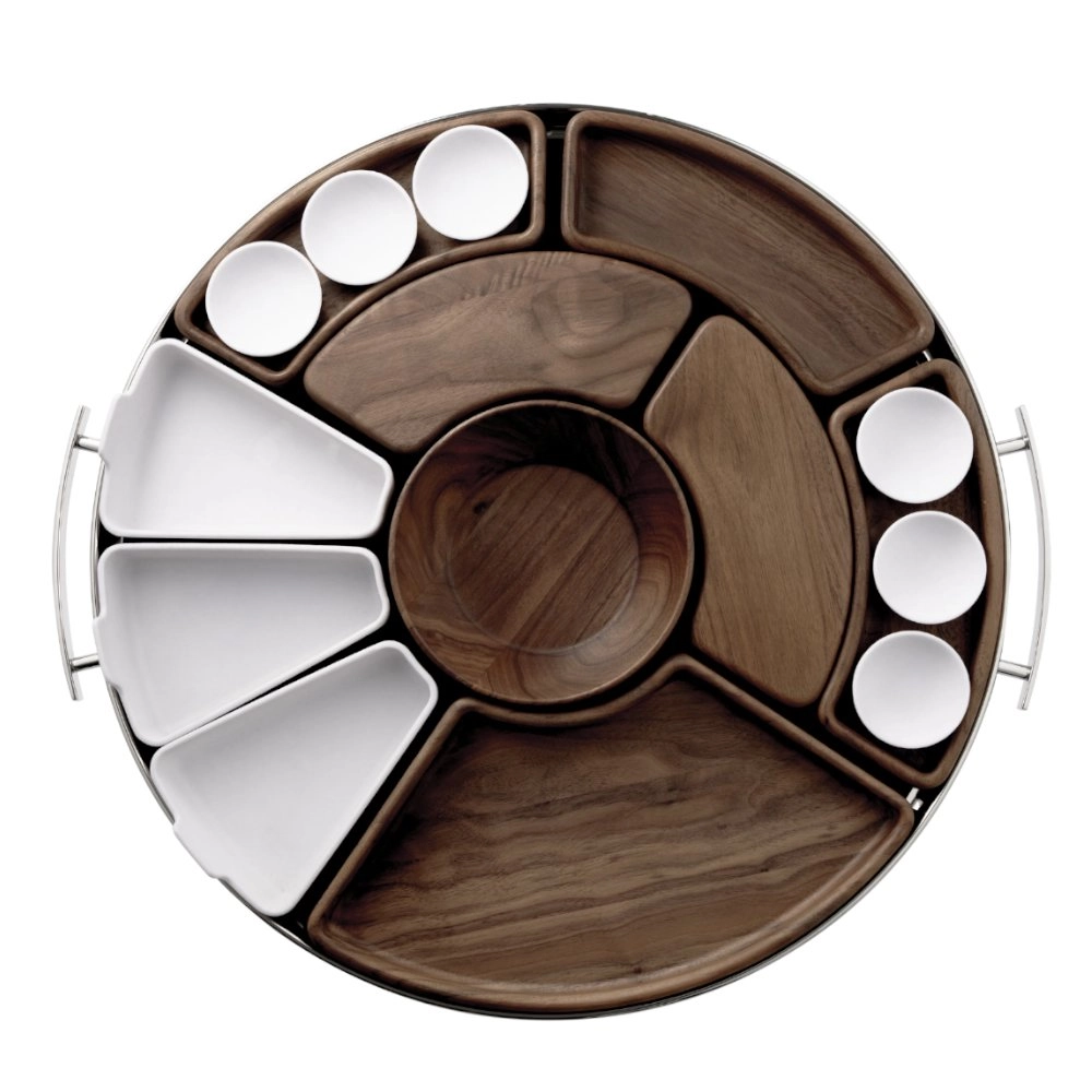 Bandeja Para Aperitivo Christofle Mood Asia 48 Cm