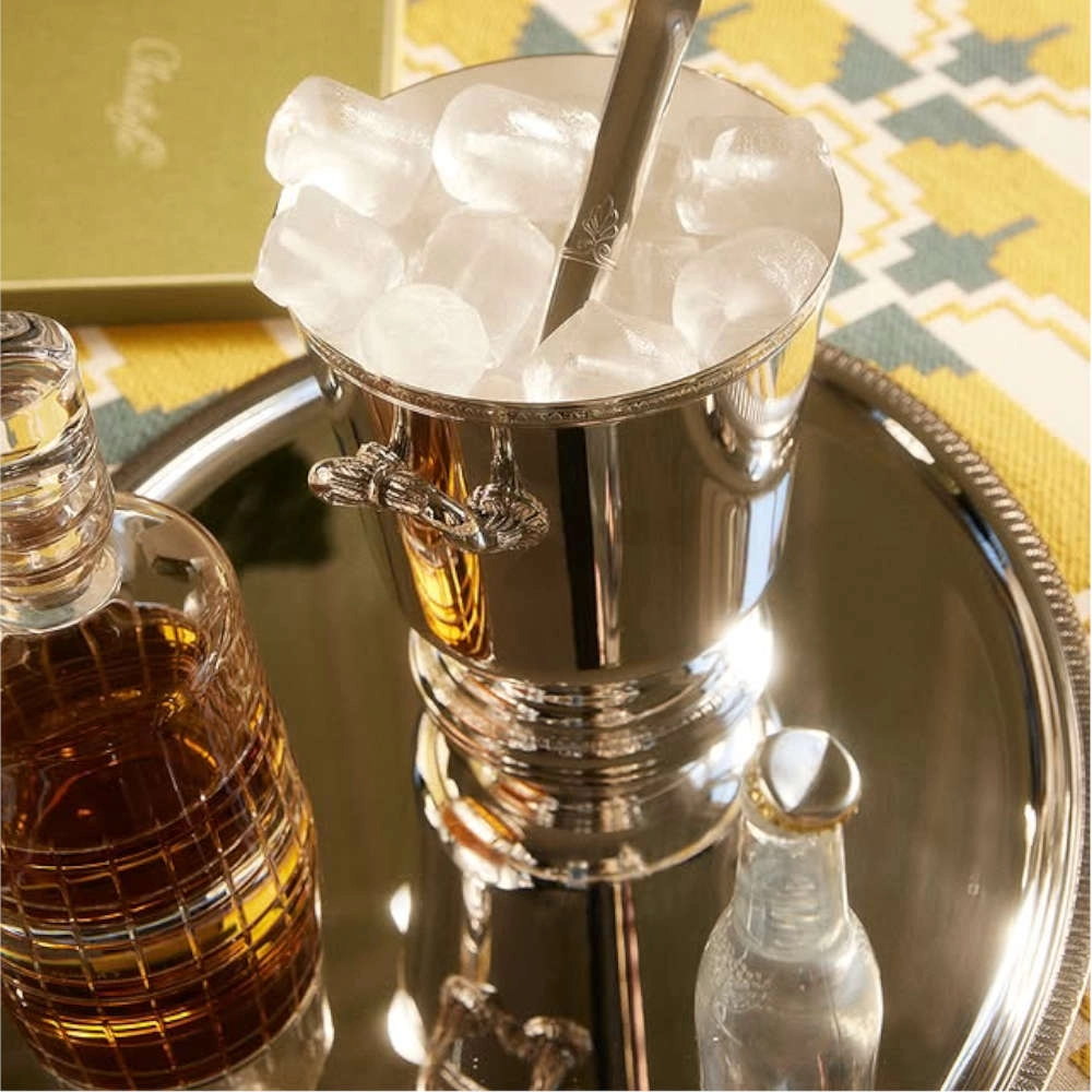 Bandeja Redonda Christofle Malmaison 30cm Bandeja Redonda Christofle Malmaison 30cm