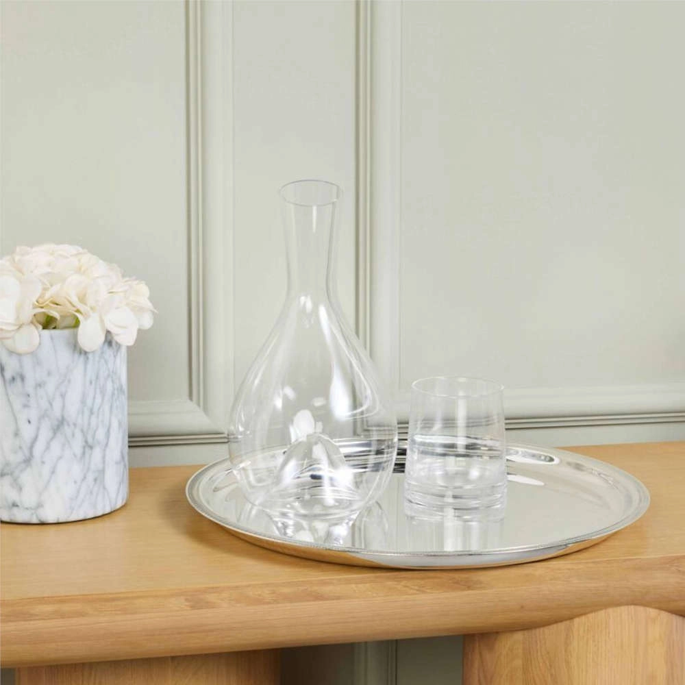 Bandeja Redonda Christofle Malmaison 30cm Bandeja Redonda Christofle Malmaison 30cm