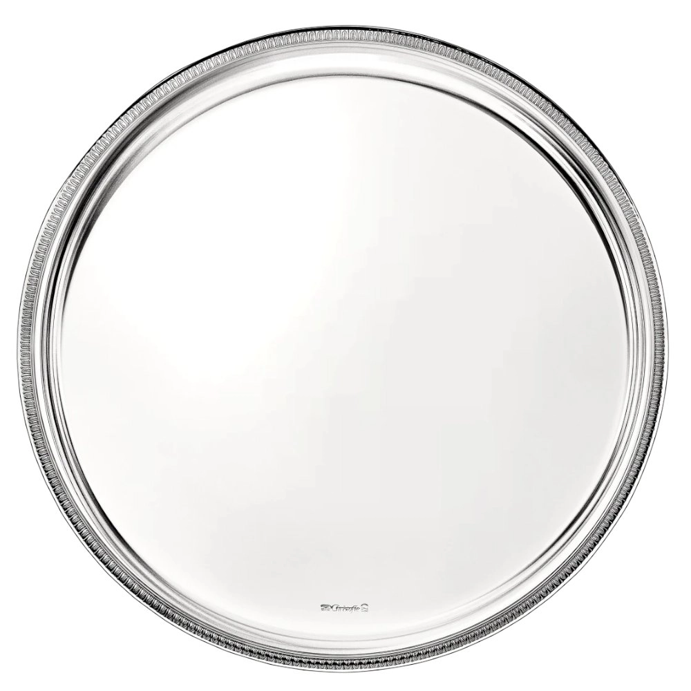 Bandeja Redonda Christofle Malmaison 39 Cm Bandeja Redonda Christofle Malmaison 39 Cm