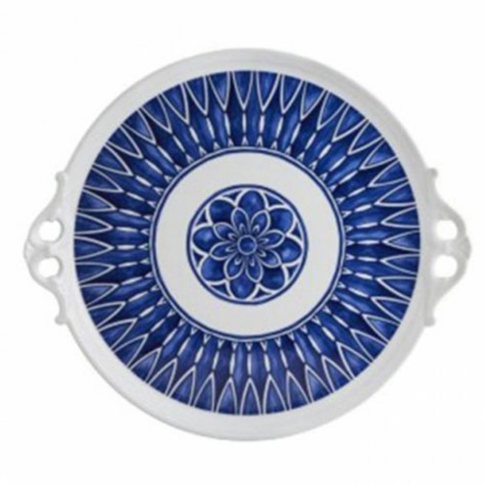 Bandeja Redonda Com Asas Vista Alegre Azure