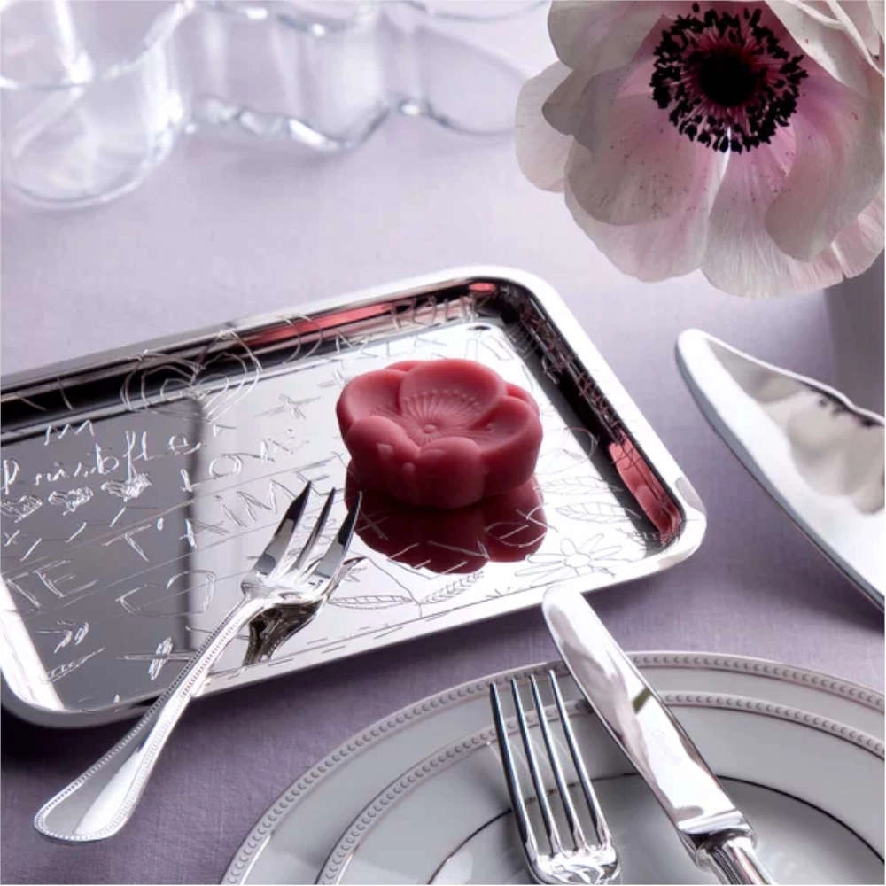 Bandeja Retangular Christofle Graffiti