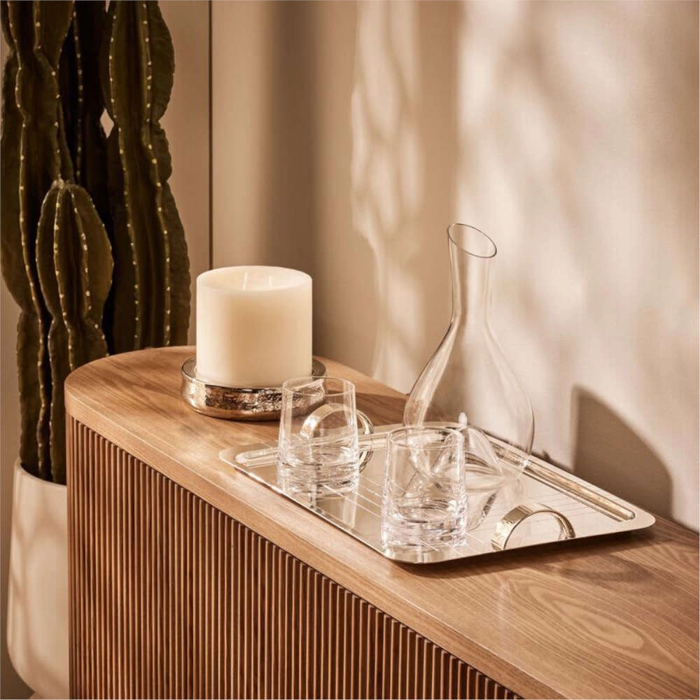 Bandeja Retangular Christofle Graphik Com Alca Bandeja Retangular Christofle Graphik Com Alca