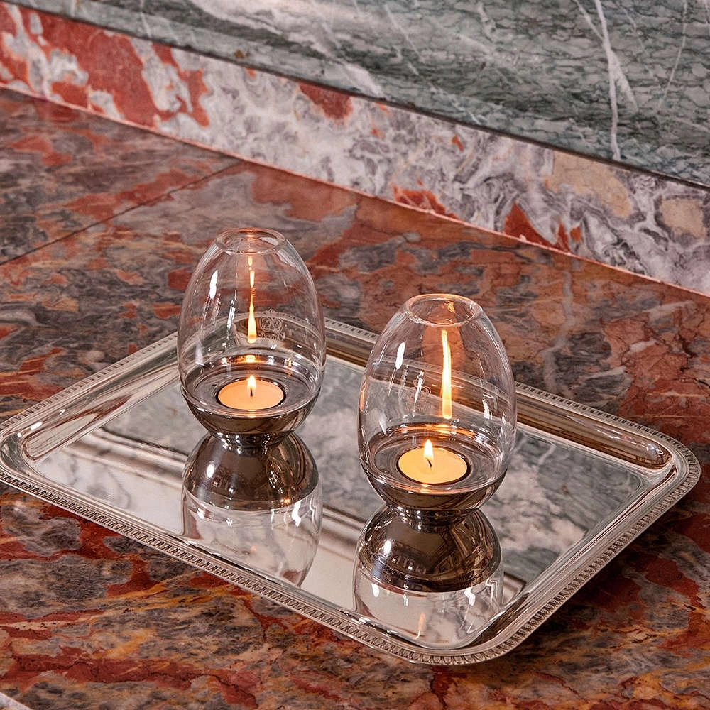 Bandeja Retangular Christofle Malmaison 26x20 Bandeja Retangular Christofle Malmaison 26x20