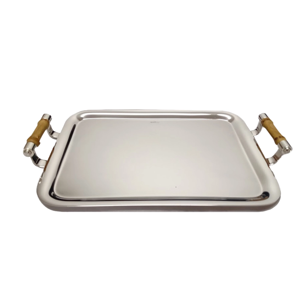 Bandeja Retangular Com Alça Shefield 30 X 21 Cm