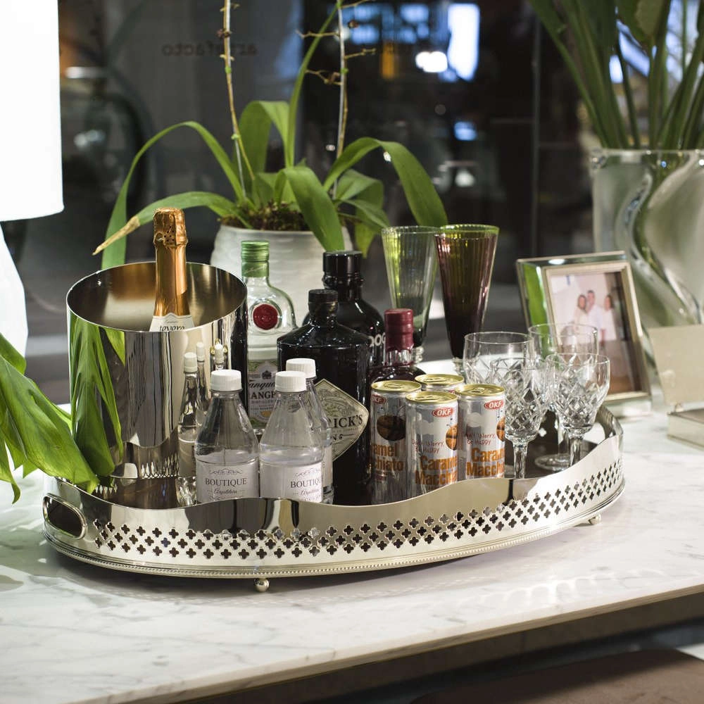 Bandeja St James Madeleine Classique Com Fundo de Madeira