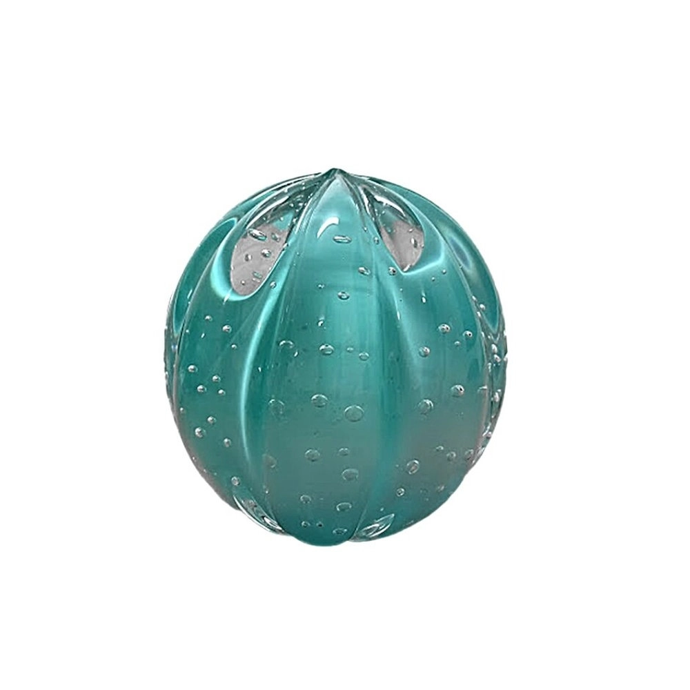 Bola Rigada Senna Cristais D´labone Amazonita Menta 12 Cm Bola Rigada Senna Cristais D´labone Amazonita Menta 12 Cm