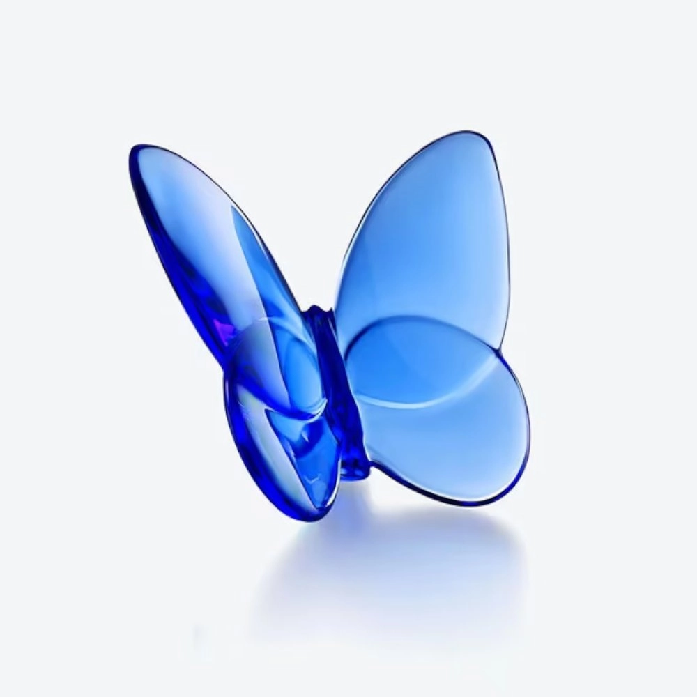 Borboleta Em Cristal Baccarat Safira – Colecao Papillon Borboleta Em Cristal Baccarat Safira – Colecao Papillon