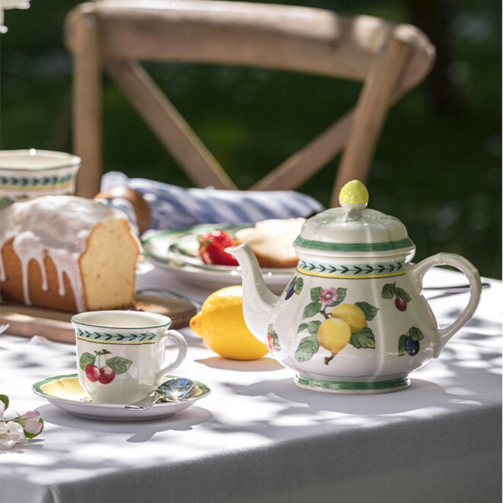 Bule de Cha French Garden Fleurence Villeroy e Boch Bule de Cha French Garden Fleurence Villeroy e Boch