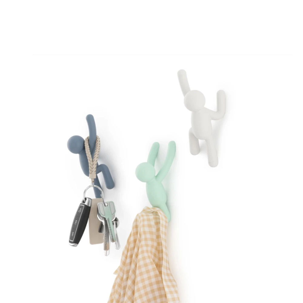 Cabide de Parede Umbra Buddy - 3 Peças Cabide de Parede Umbra Buddy - 3 Peças