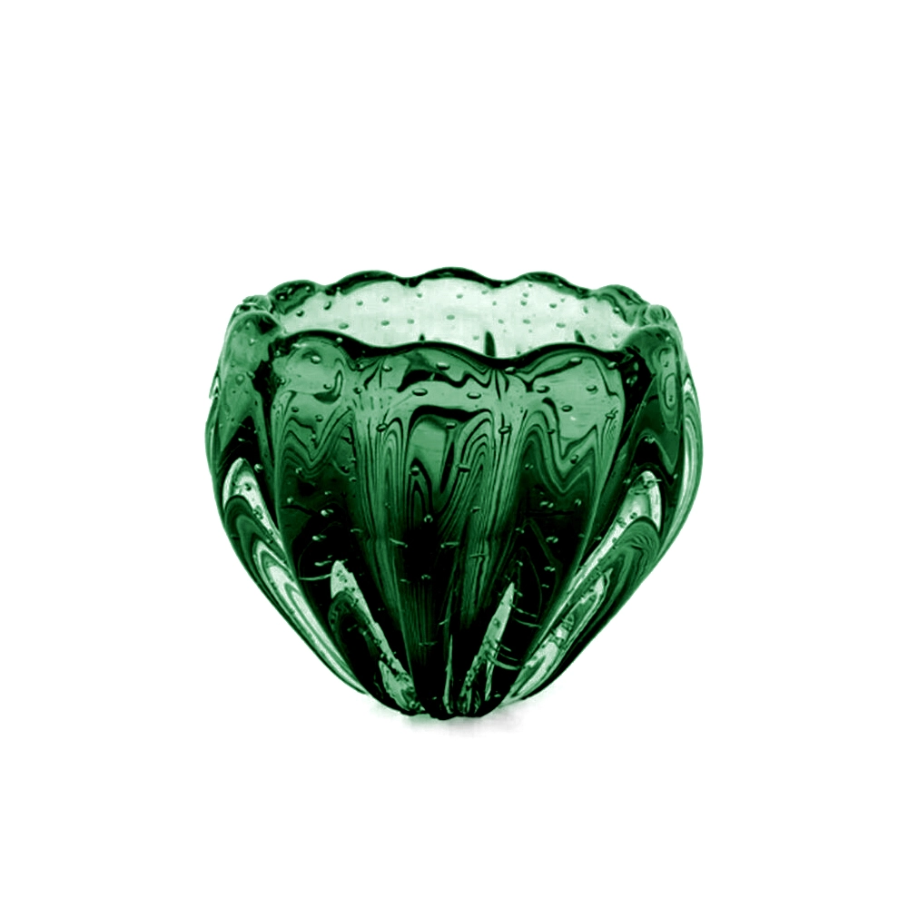 Cachepot Mulhouse Cristais D´labone Quartzo Rose 17 X 20 Cm