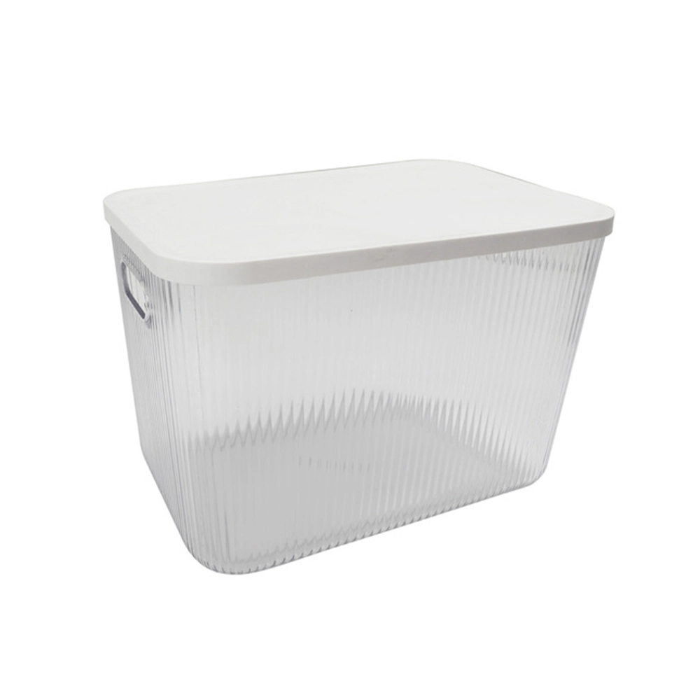 Caixa Organizadora Alta Com Tampa Canelada Oikos 11 Litros Caixa Organizadora Alta Com Tampa Canelada Oikos 11 Litros