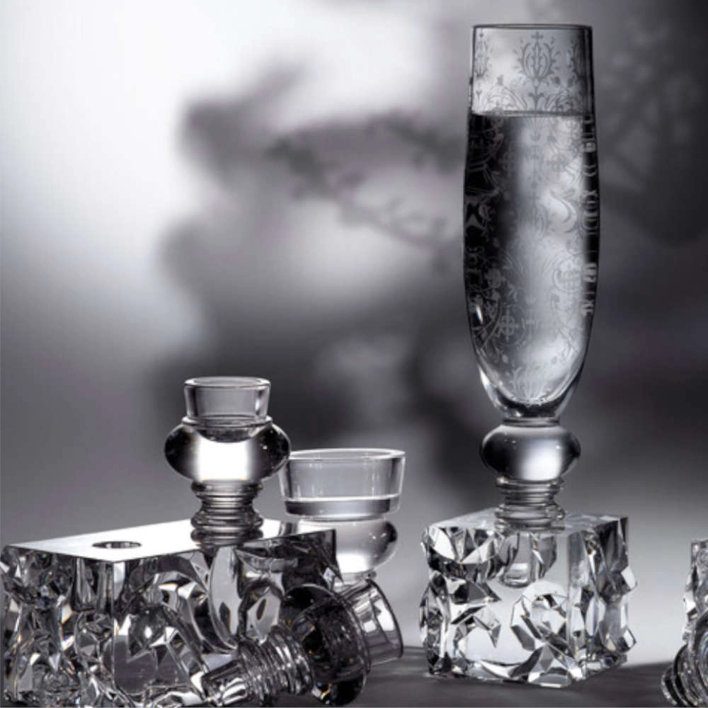 Candelabro Em Cristal Baccarat Foret Des Songes Candelabro Em Cristal Baccarat Foret Des Songes