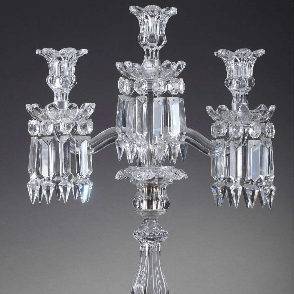 Candelabro Velas Em Cristal Baccarat Medallion Candelabro Velas Em Cristal Baccarat Medallion
