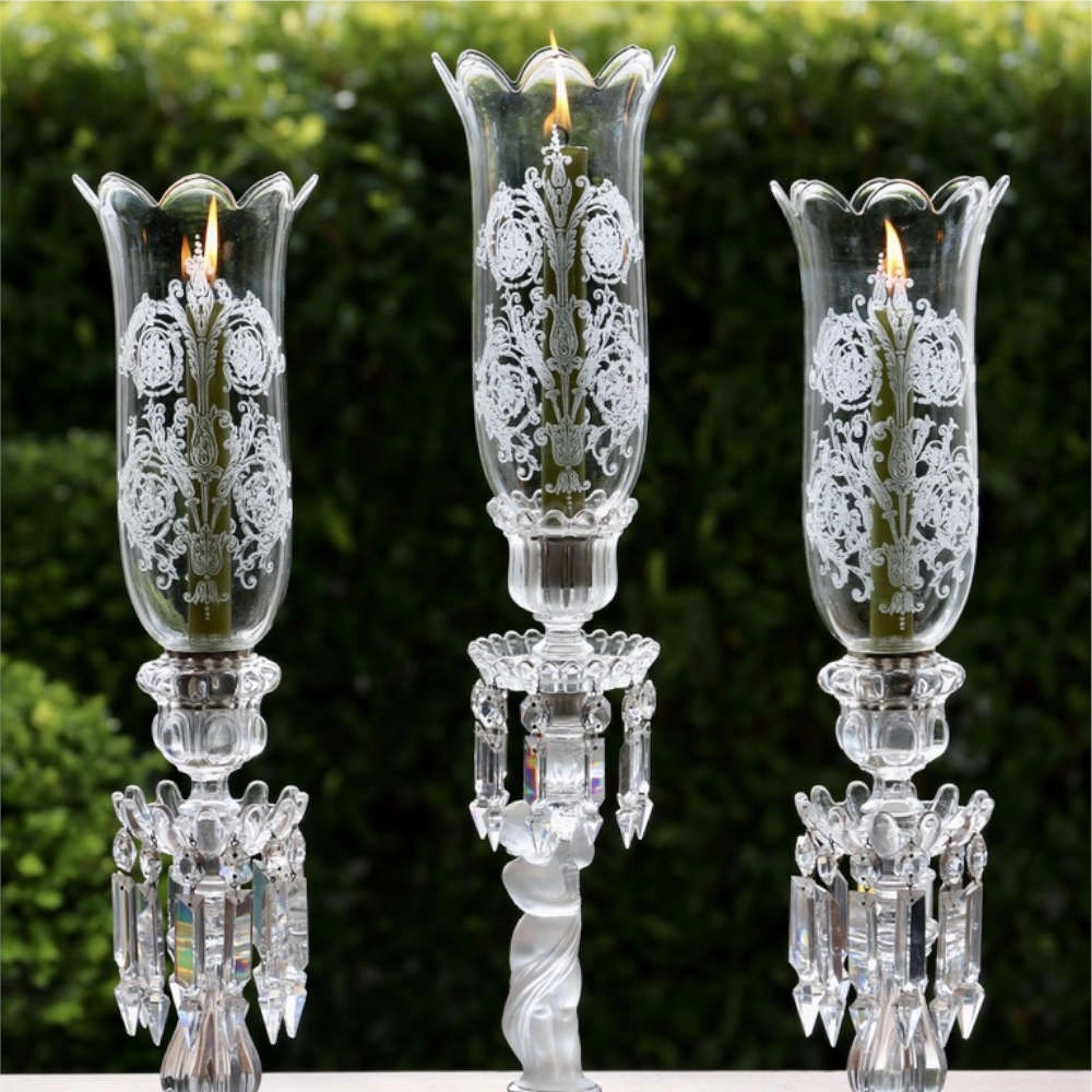 Castical Em Cristal Baccarat Tulipe Hurricane Castical Em Cristal Baccarat Tulipe Hurricane