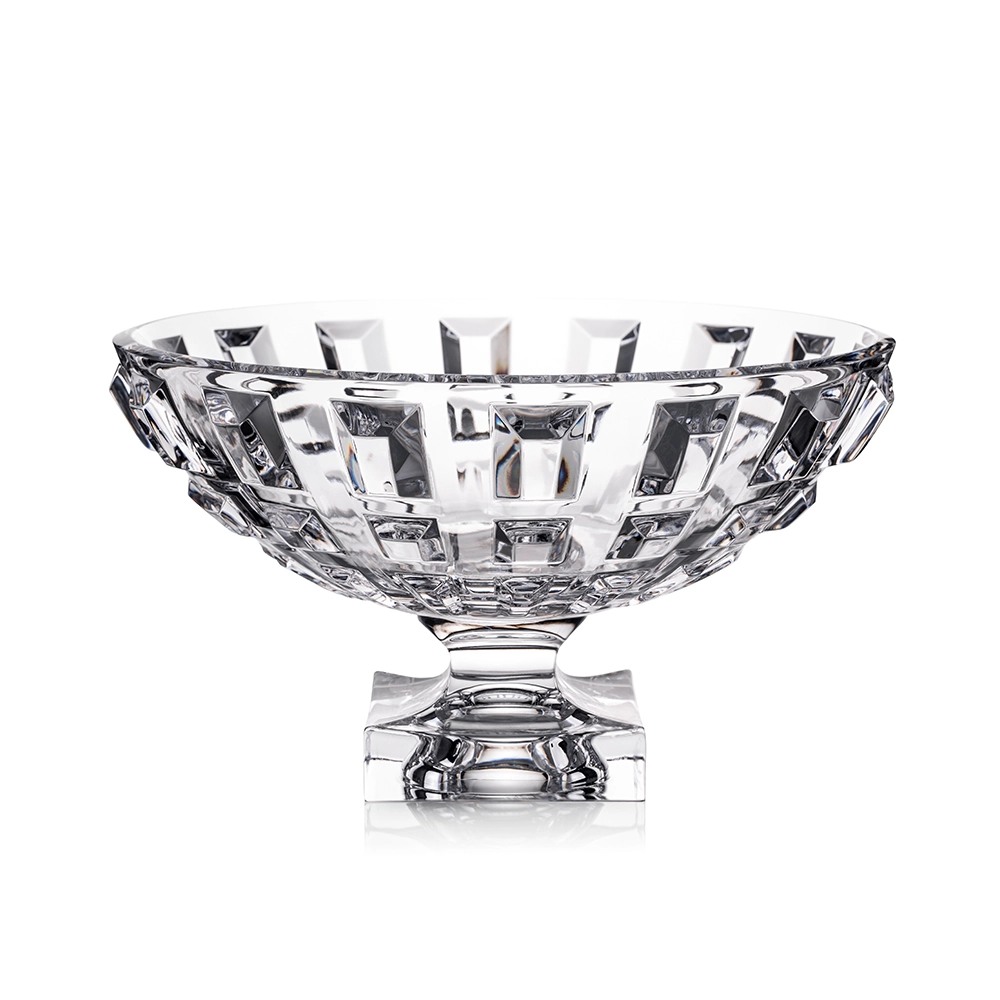 Centro de Mesa Com Pé Rogaska Crystal Gem 11 X 31 Cm Centro de Mesa Com Pé Rogaska Crystal Gem 11 X 31 Cm