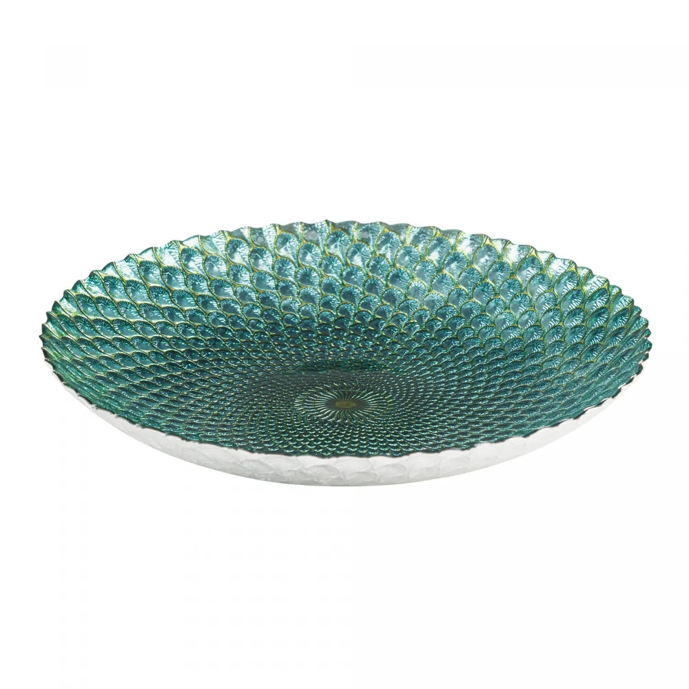 Centro de Mesa de Vidro Instambul 41cm X 6,5cm - Wolff