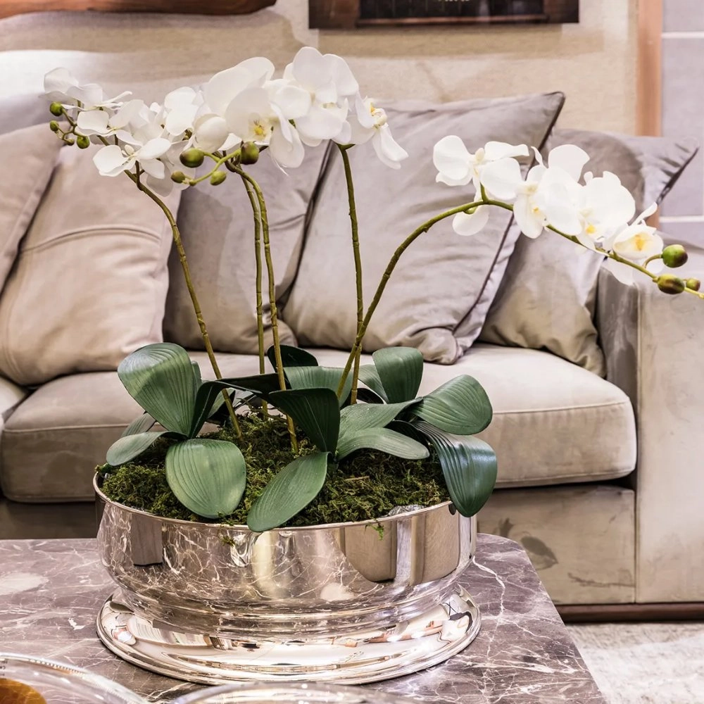 Centro de Mesa St. James Silhouette 41 X 16,5 Cm