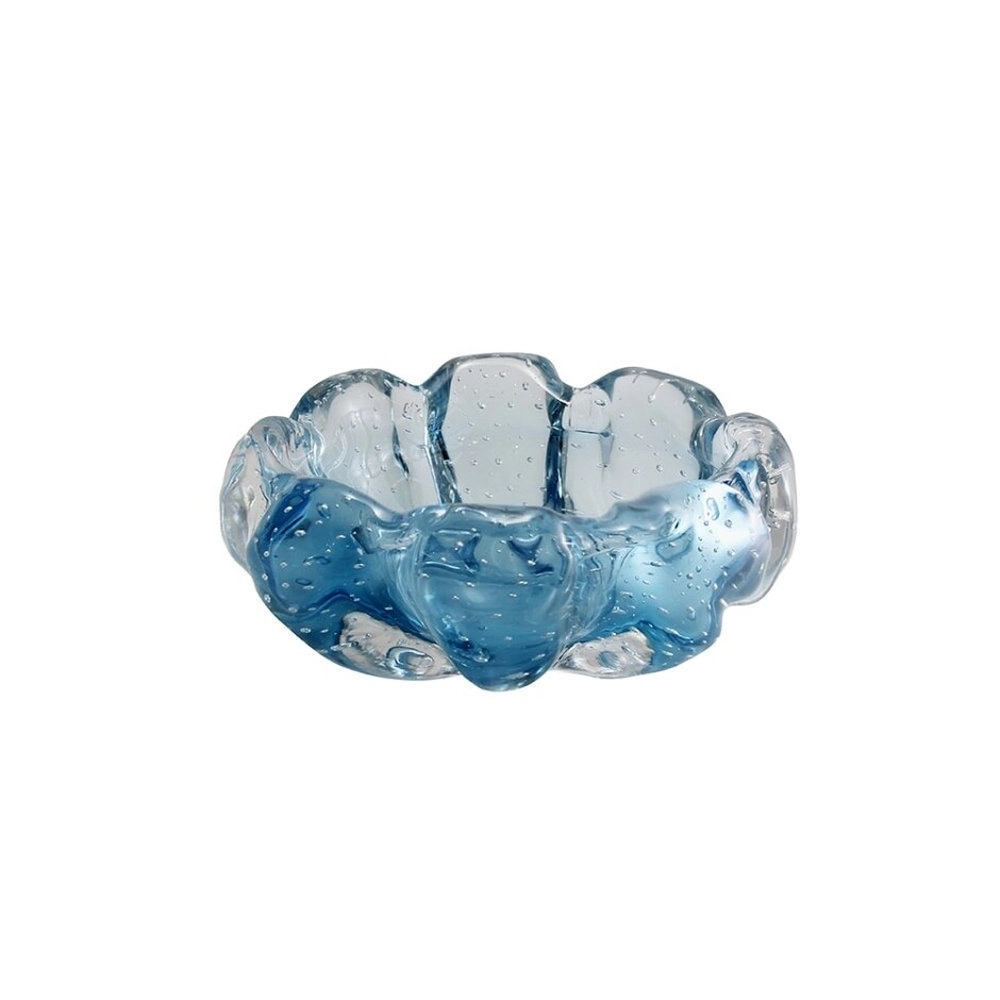 Centro de Mesa Zurique Cristais D´labone Aquamarine 22 X 12 Cm Centro de Mesa Zurique Cristais D´labone Aquamarine 22 X 12 Cm