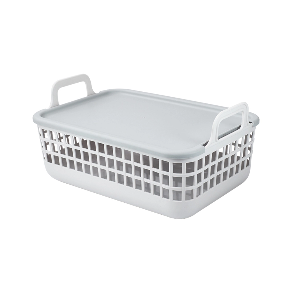 Cesto Com Tampa Oikos 33 X 16 X 24 Cm