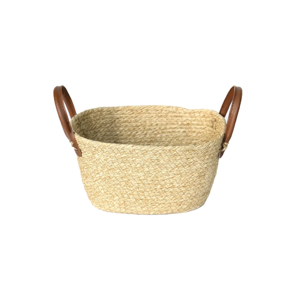 Cesto de Fibra Natural Com Alca Paramount Cesto de Fibra Natural Com Alca Paramount