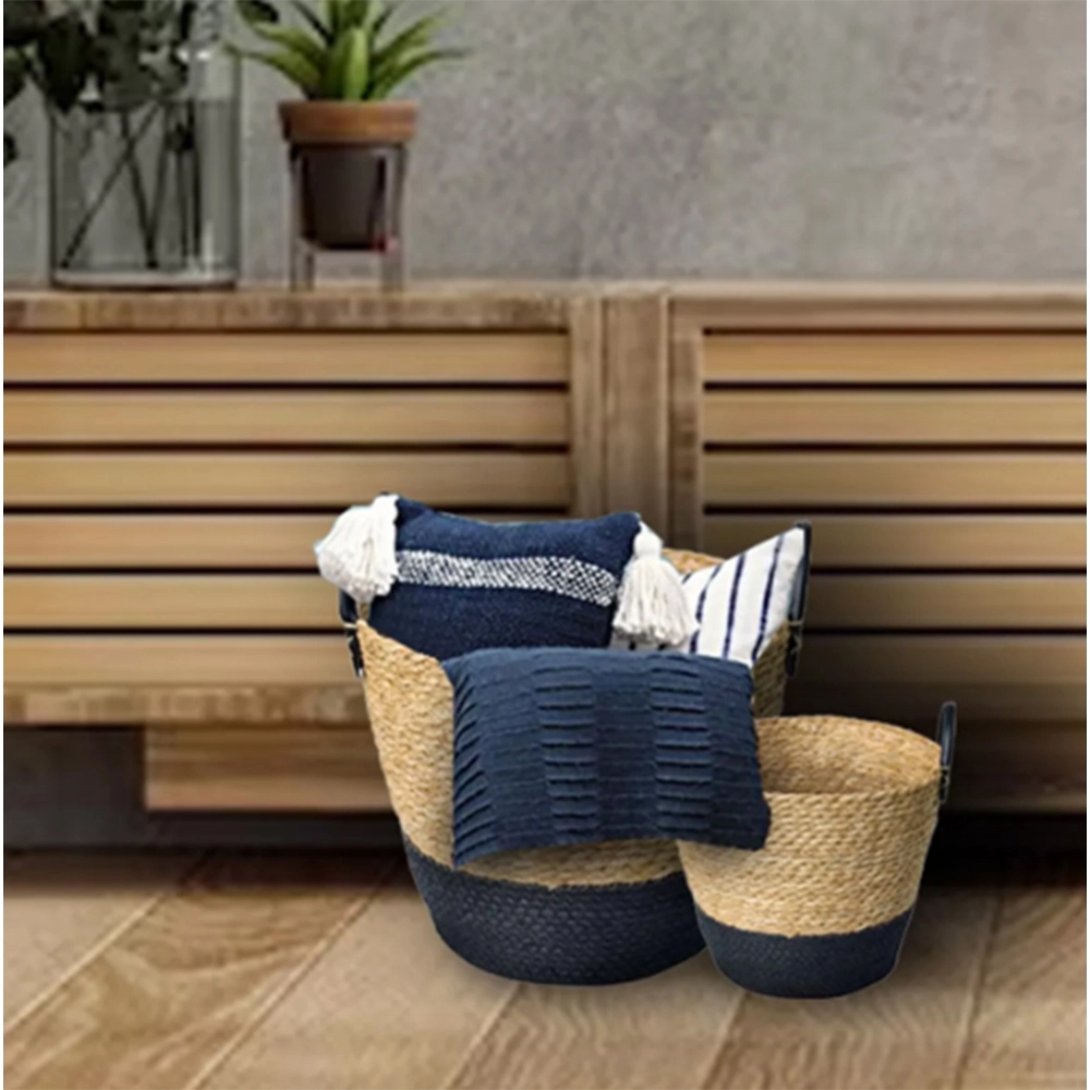 Cesto de Fibra Natural Com Alca Paramount Cesto de Fibra Natural Com Alca Paramount