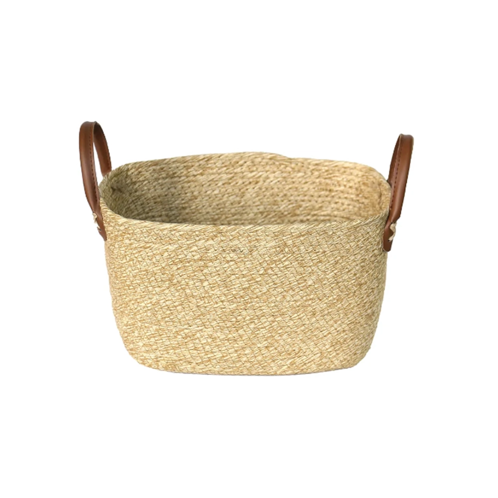 Cesto de Fibra Natural Com Alca Paramount Cesto de Fibra Natural Com Alca Paramount