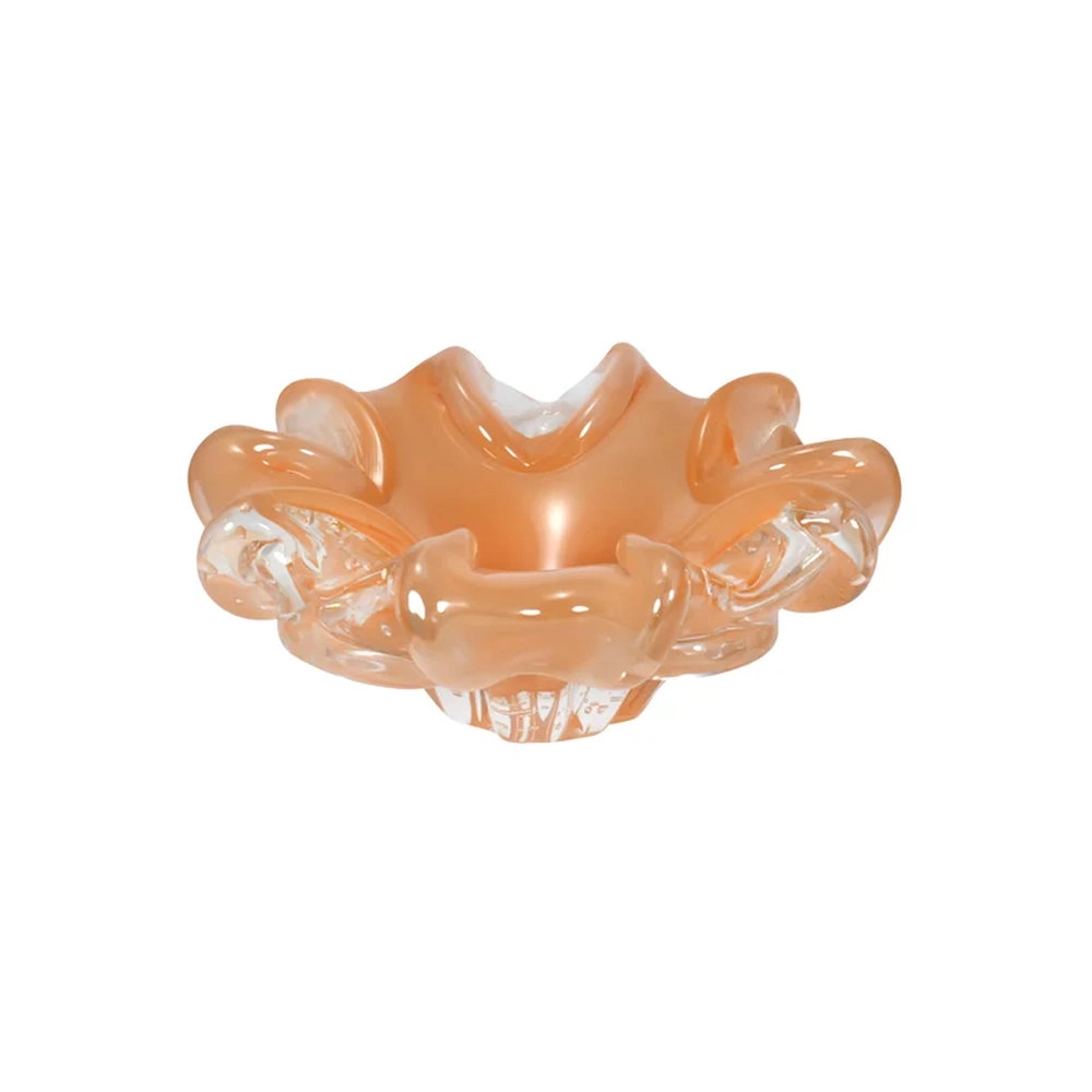 Cinzeiro Cristais D´labone Gandesh Laranja 22 X 8 Cm Cinzeiro Cristais D´labone Gandesh Laranja 22 X 8 Cm