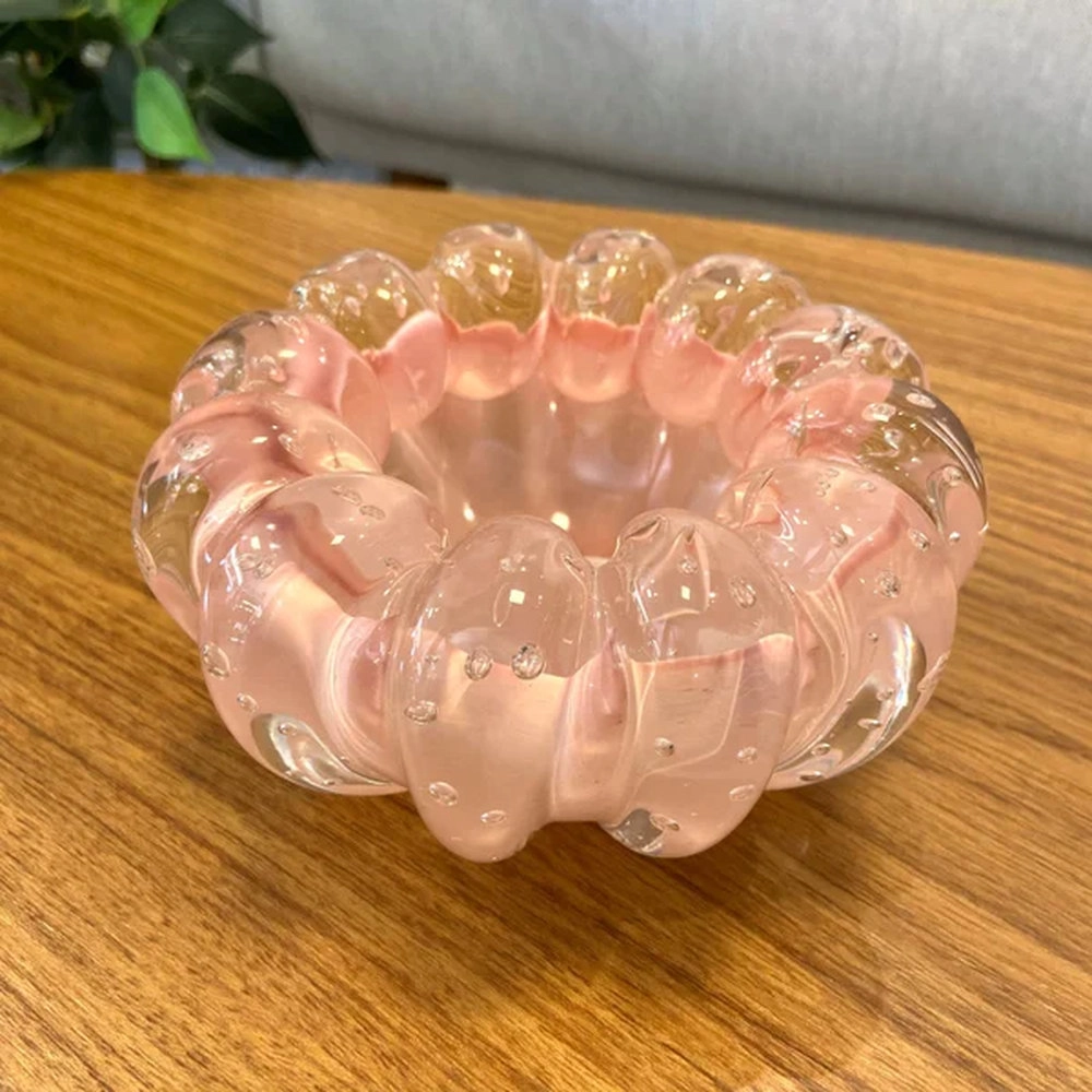 Cinzeiro Rennes Cristais D´labone Jade Rosa 18 X 9 Cm Cinzeiro Rennes Cristais D´labone Jade Rosa 18 X 9 Cm