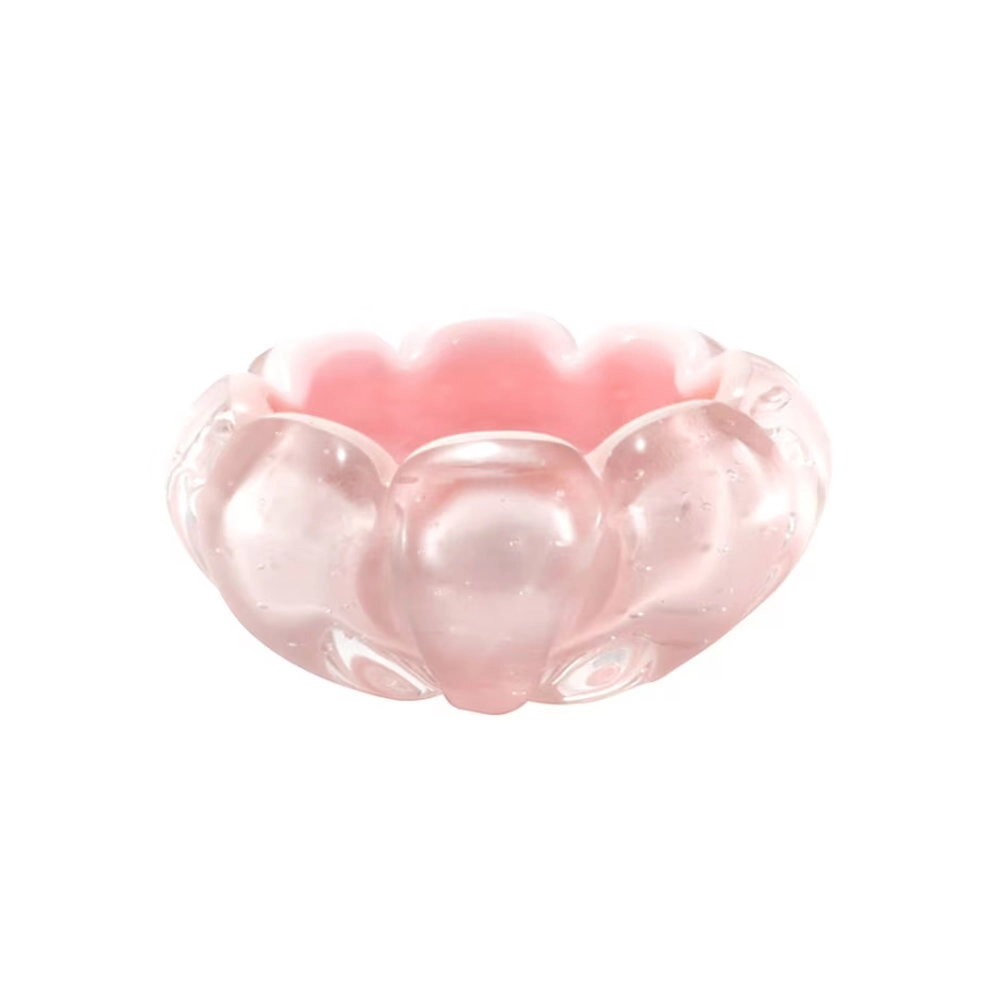 Cinzeiro Rennes Cristais D´labone Jade Rosa 18 X 9 Cm Cinzeiro Rennes Cristais D´labone Jade Rosa 18 X 9 Cm