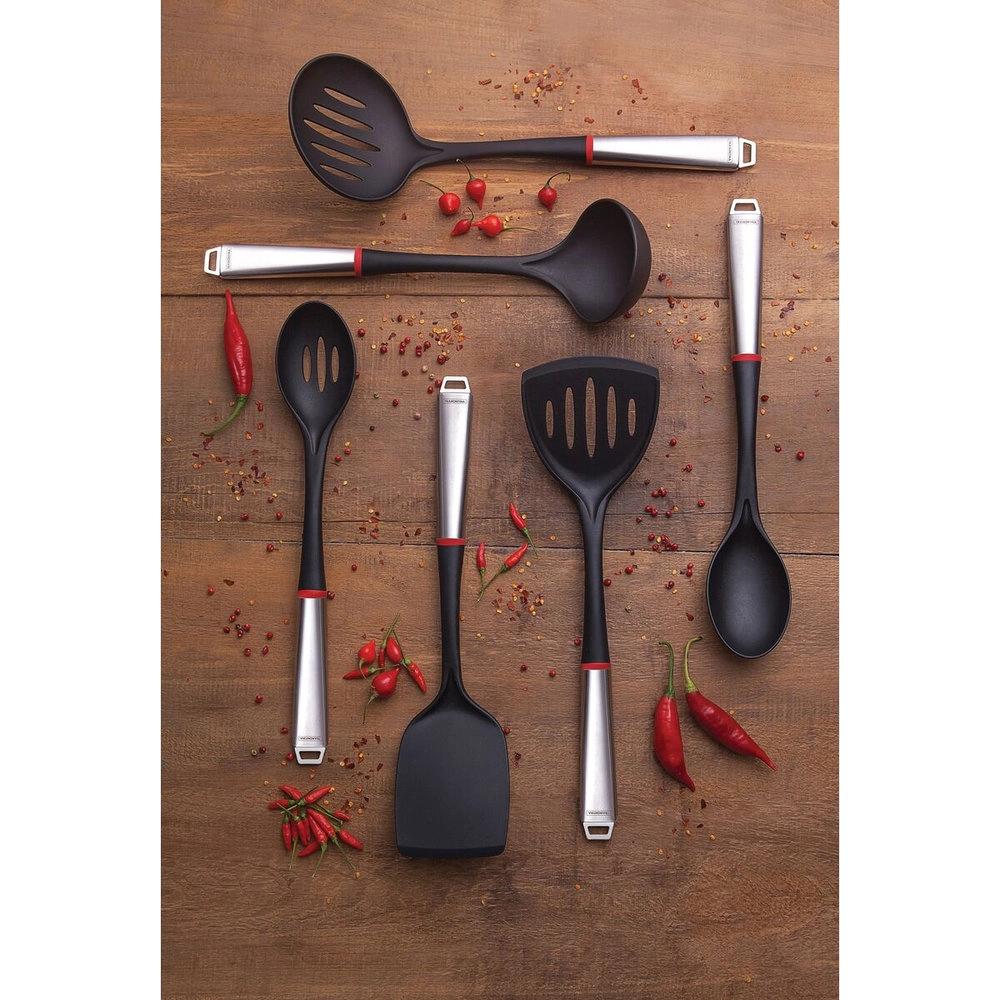 Colher Para Servir Perfurada Tramontina Moderne Com Cabo 34,6 Cm Colher Para Servir Perfurada Tramontina Moderne Com Cabo 34,6 Cm