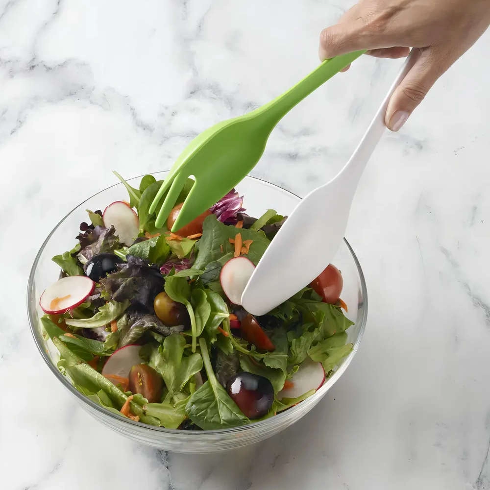 Conjunto de Pegadores Para Salada Cuisinart 2 Pecas Conjunto de Pegadores Para Salada Cuisinart 2 Pecas