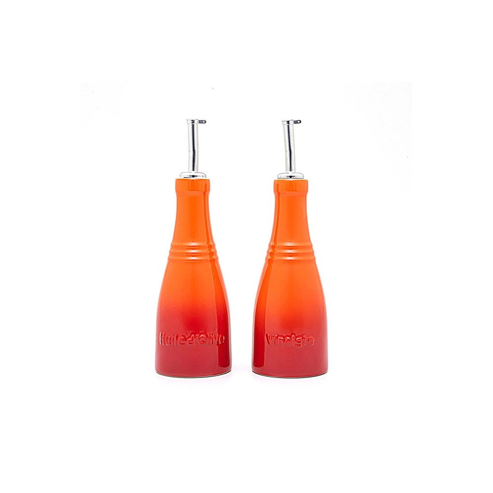 Conjunto Óleo e Vinagre Le Creuset Conjunto Óleo e Vinagre Le Creuset