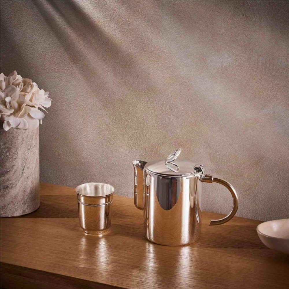 Copo Infantil Christofle Malmaison Em Prata de Lei 925