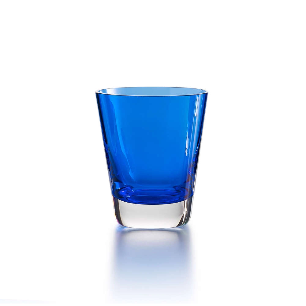 Copo Para Whisky Em Cristal Baccarat Mosaique Safira