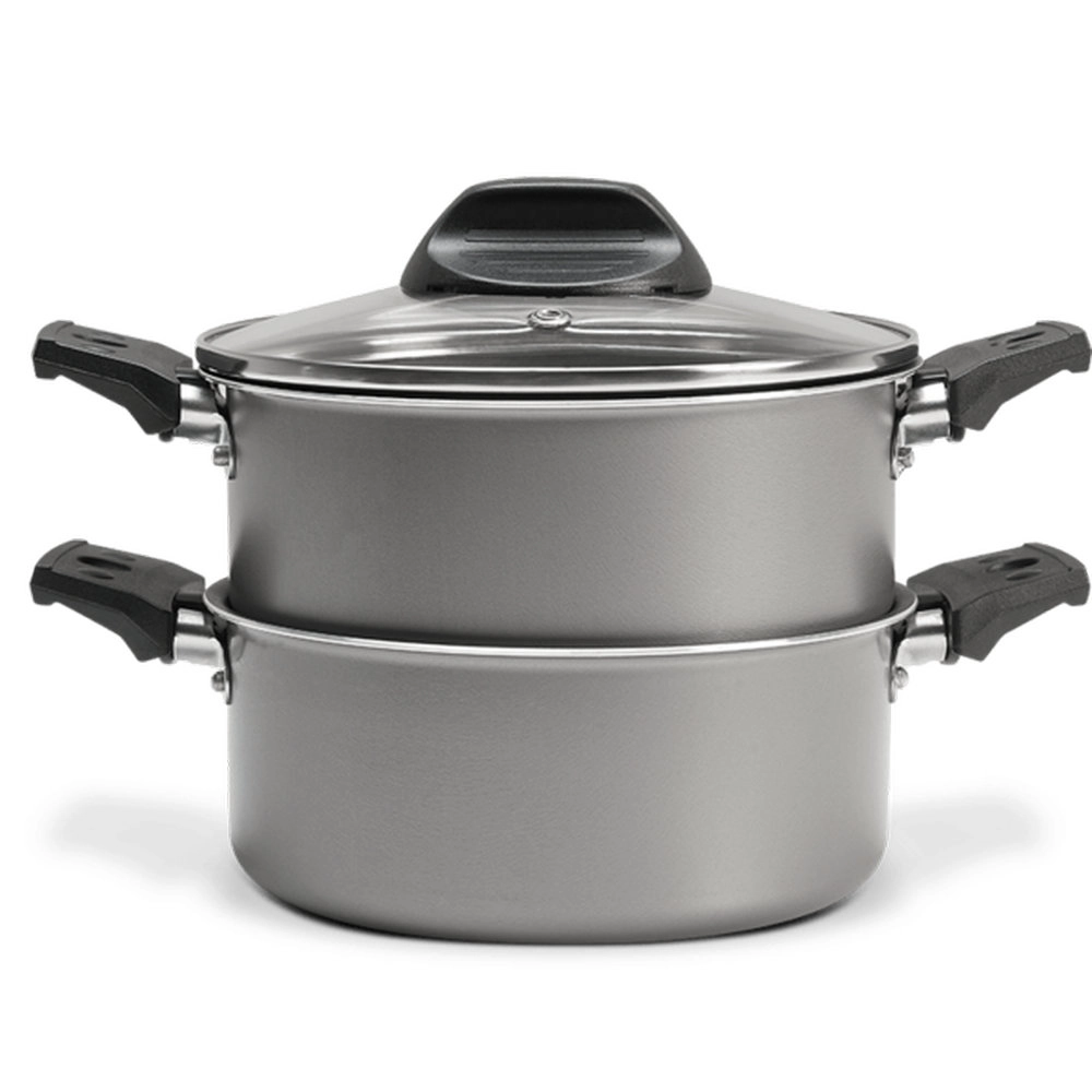 Cozi Vapore Com Tampa Brinox Prata Cozi Vapore Com Tampa Brinox Prata