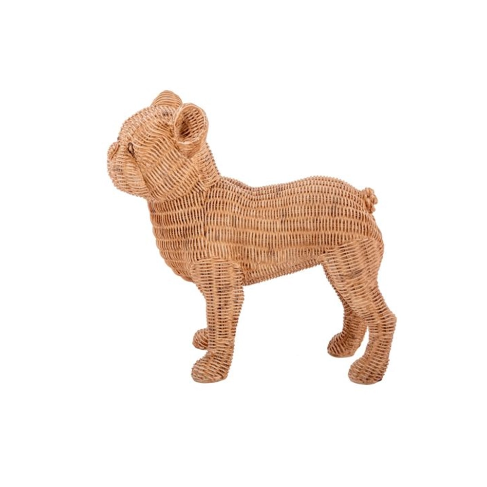 Escultura Decorativa Cachorro Ribeiro e Pavani 14 X 30 Cm Escultura Decorativa Cachorro Ribeiro e Pavani 14 X 30 Cm