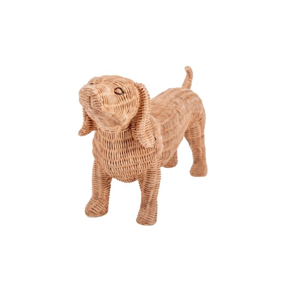 Escultura Decorativa Cachorro Ribeiro e Pavani 23 X 38 X 12 Cm Escultura Decorativa Cachorro Ribeiro e Pavani 23 X 38 X 12 Cm