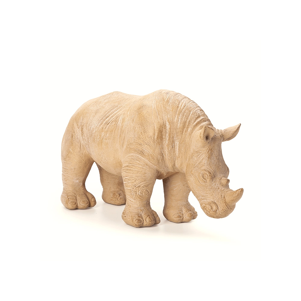 Escultura Rinoceronte Mart 16,5 X 10 Cm Escultura Rinoceronte Mart 16,5 X 10 Cm